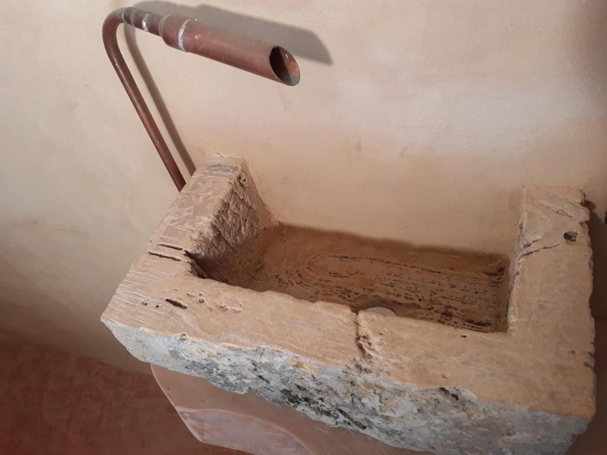 Maison Terre Les Cabanes De Fallot - Sauna Bain-Froid Piscine Naturelle L'isle-Bouzon Extérieur photo