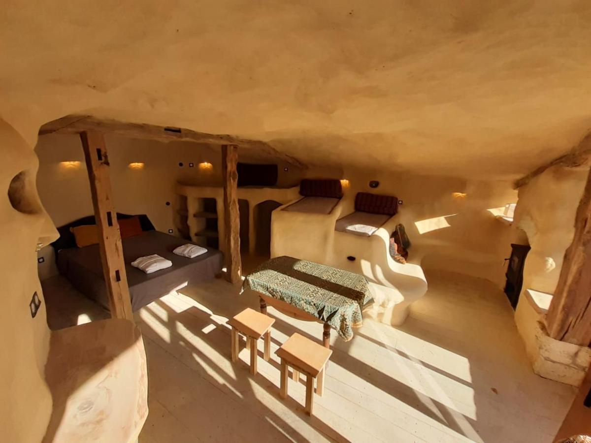 Maison Terre Les Cabanes De Fallot - Sauna Bain-Froid Piscine Naturelle L'isle-Bouzon Extérieur photo